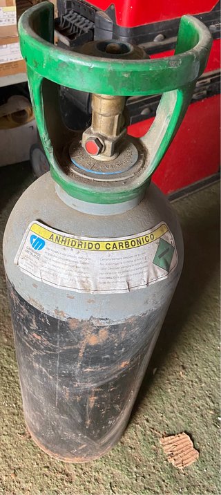 Botella CO2 Dióxido de Carbono
