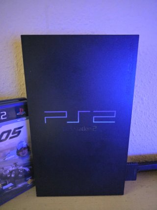 Consola Sony PS2 Fat Negra