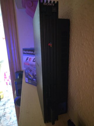 Consola Sony PS2 Fat Negra