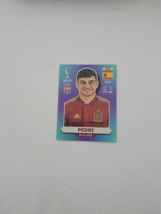 Pedri Cromo Mundial Qatar 2022 España