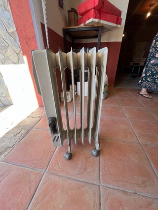 Radiador de aceite con ruedas