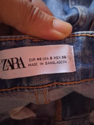 Jeans Zara donna blu