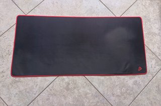 Tappetino Mouse Titanwolf XXL Nero Rosso