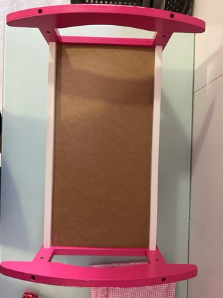 Cuna de madera para muñecos