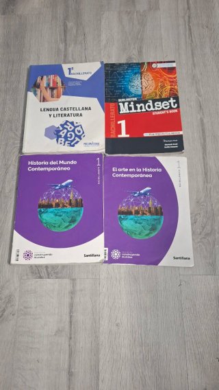 LIBROS DE TEXTO 1º BACHILLERATO.JOSEFINA ALDECOA