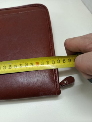 Carpeta A4 Piel Cremallera Multifuncional