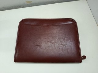 Carpeta A4 Piel Cremallera Multifuncional