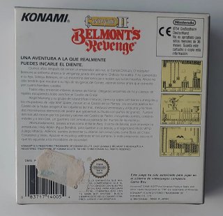 Castlevania II Belmont's Revenge Game Boy