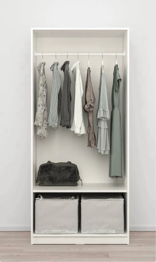 Armario IKEA KLEPPSTAD 2 puertas