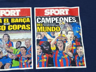 Camiseta FC Barcelona Sextete 2009