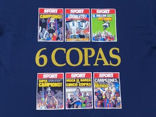Camiseta FC Barcelona Sextete 2009