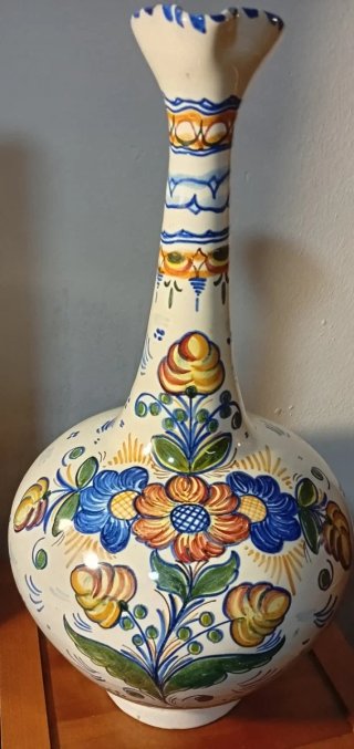 Jarrón Cerámica Puente del Arzobispo 45cm