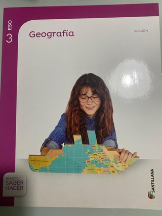 Geografía 3oESO Santillana Aragón+Atlas–Saber Hace