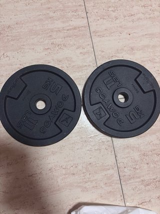 Kit Mancuernas DOMYOS 2x1kg + 2x2.2kg