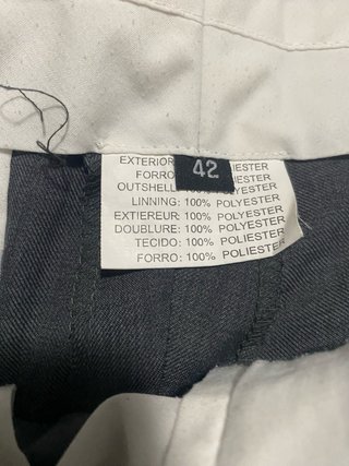 Traje 3 Piezas Chaqueta Pantalón Chaleco T42