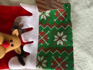Calcetines Navideños Adornos Reno