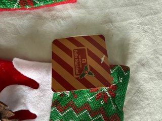 Calcetines Navideños Adornos Reno