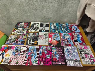 Pack de 78 Cromos Monster High Panini 2011