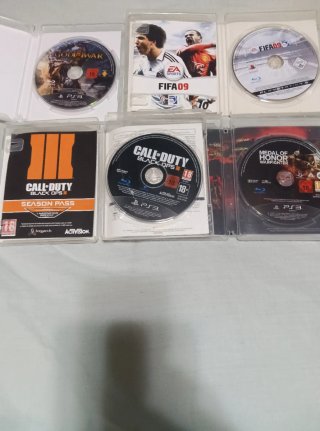 Juegos PS3: God of War,Call of Duty,Medal of Honor