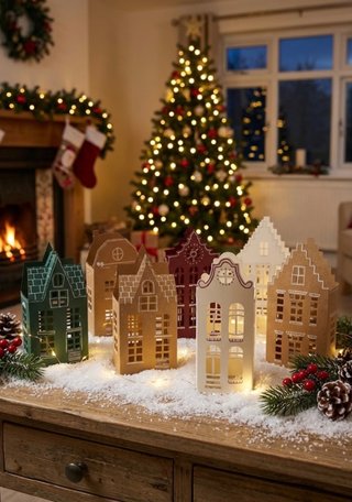 12 Casas de Natal Decorativas