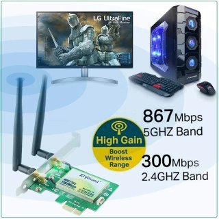 Scheda Rete Wi-Fi 5G PCI-E 1200M Bluetooth 4.2