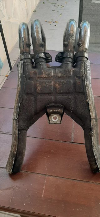 Colector y tubos escape Yamaha XJ 650