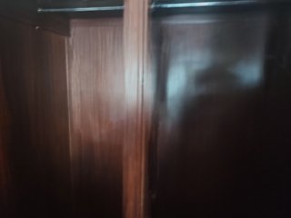 Armario de madera de castaño