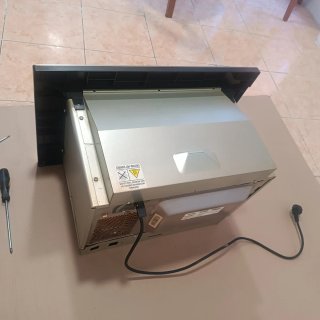 Microondas acero Integrable digital whirlppol