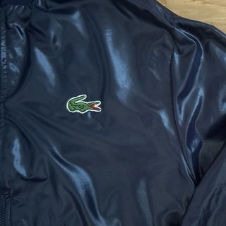 Bomber Lacoste Vintage Made in France Azul