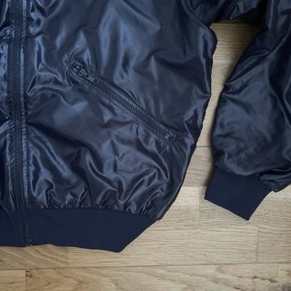 Bomber Lacoste Vintage Made in France Azul