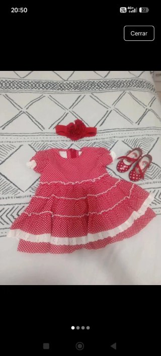 Traje de gitana para niña