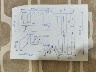 Dormitorio completo (sin colchones)