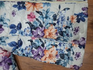 Chaqueta floral multicolor