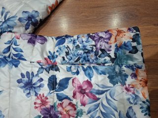 Chaqueta floral multicolor