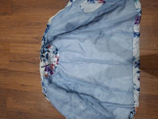 Chaqueta floral multicolor
