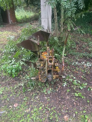 Vertedera arado bisurco para tractor pequeño