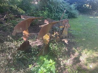 Vertedera arado bisurco para tractor pequeño