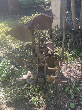 Vertedera arado bisurco para tractor pequeño