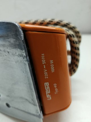 Plancha Vintage Ufesa Type40 Naranja