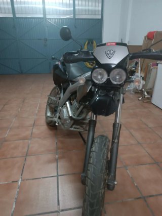 Derbi Senda 125 Supermotard Negra/Plata