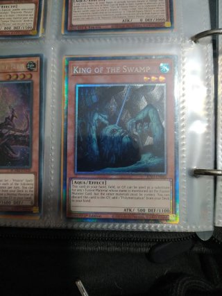 Carta Yugioh King of the Swamp JUSH-EN046