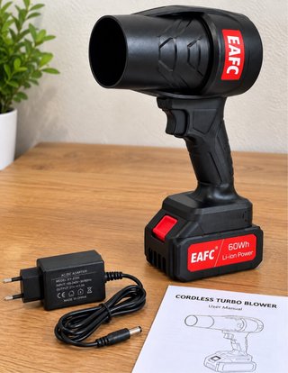 Soplador Turbo Inalámbrico EAFC 21V + Batería