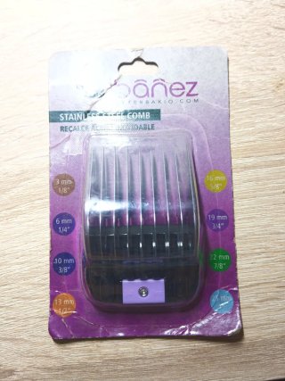 Recalce peine acero inoxidable