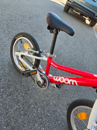 Bicicleta Woom 2 Roja