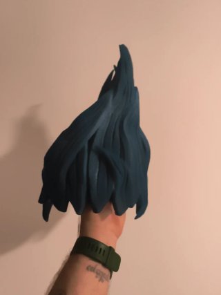 Peluca HADES artesanal Carnaval
