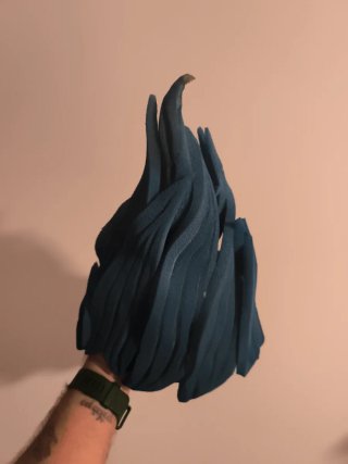 Peluca HADES artesanal Carnaval