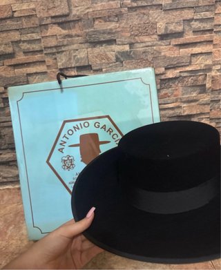 Sombrero Flamenco Antonio Garcia Negro