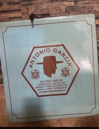 Sombrero Flamenco Antonio Garcia Negro