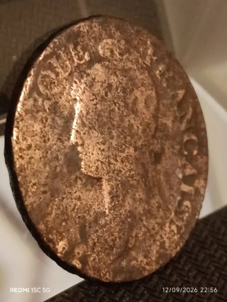 ✳️Moneda antigua Francia 1798 revolución Francesa