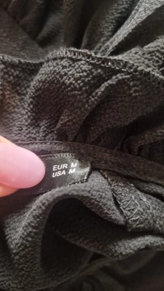 Abito lungo nero donna